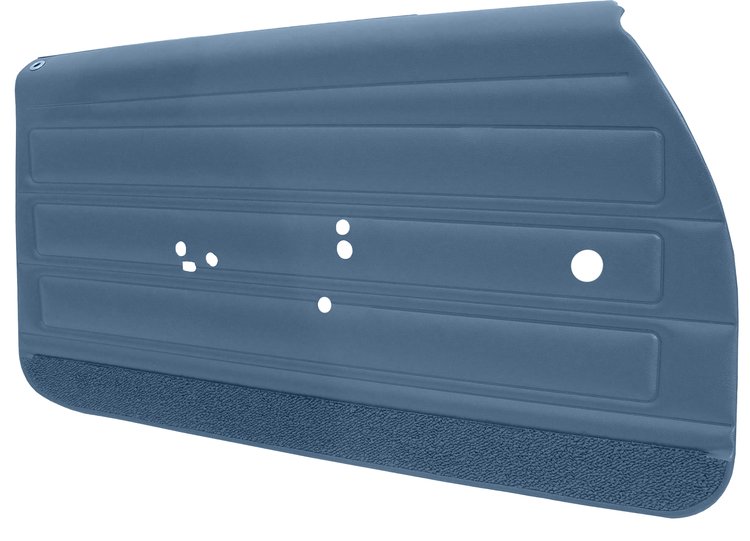 DO68GG00012331G-PA 68 GTO/LEMANS FRONT DOOR ASSEMBLY - TEAL