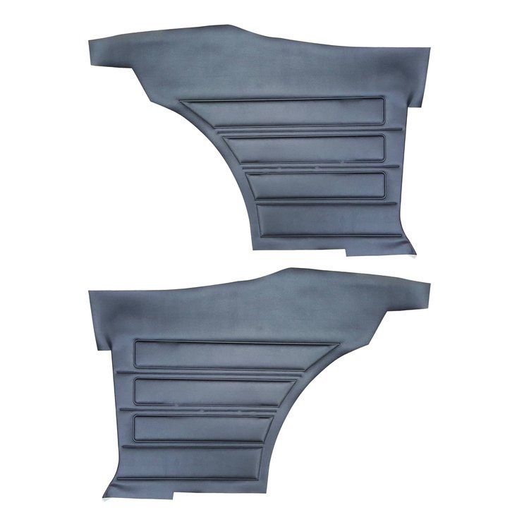 DO68GG00046100G 68 GTO/LEMANS HARDTOP CPE REAR PANELS - BLACK