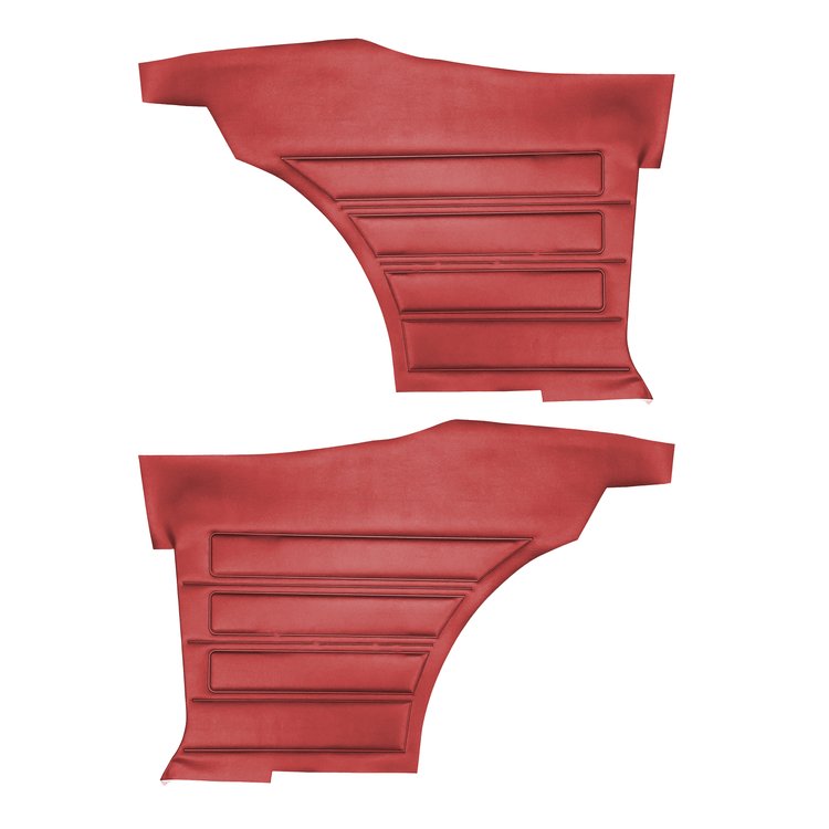 DO68GG00046501G 68 GTO/LEMANS HARDTOP CPE REAR PANELS - RED