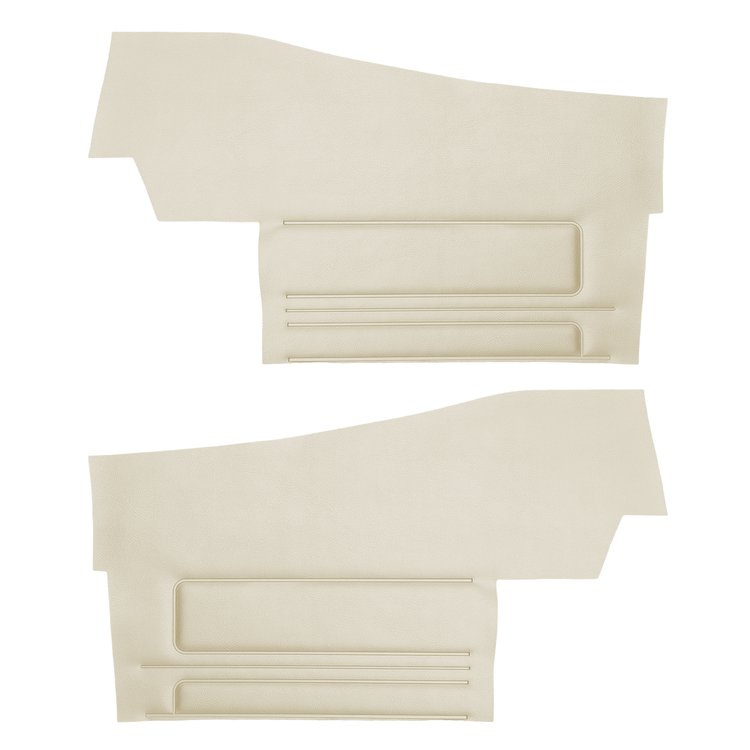 DO68GG00056204G 68 GTO/LEMANS CONVERTIBLE REAR PANELS - MET. PARCHMENT