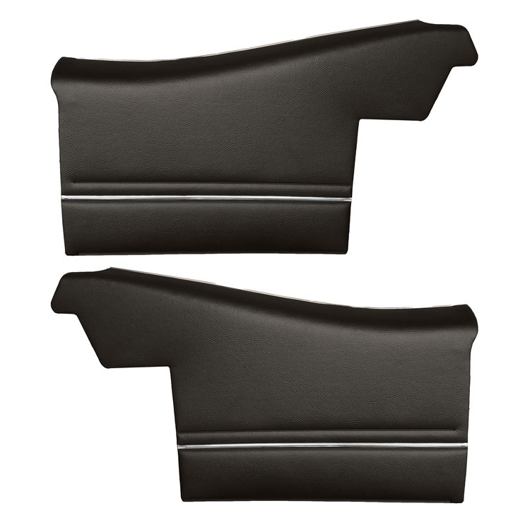 DO69GG00056100G-PA 69 GTO/LEMANS CONV REAR PANEL ASSEMBLY - BLACK