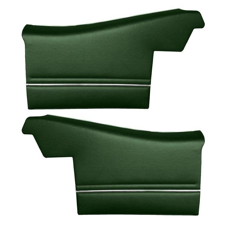 DO69GG00056469G-PA 69 GTO/LEMANS CONV REAR PANEL ASSEMBLY - METALLICGREEN