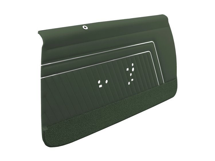 DO70GG00012460G-PA 70 GTO/LEMANS FRONT DOOR ASSEMBLY - METALLIC GREEN