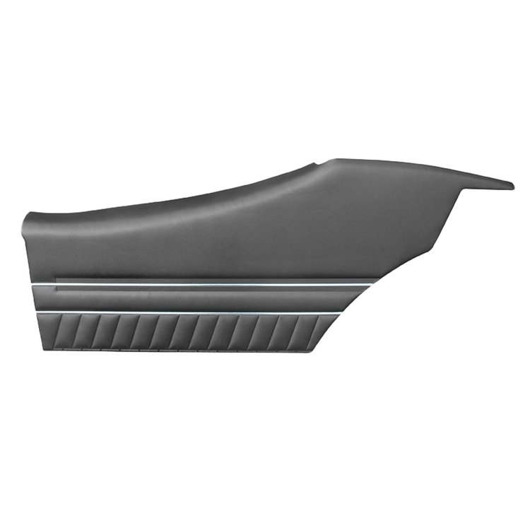 DO70GG00048100G 70 GTO/LEMANS HARDTOP COUPE REAR PANELS - BLACK