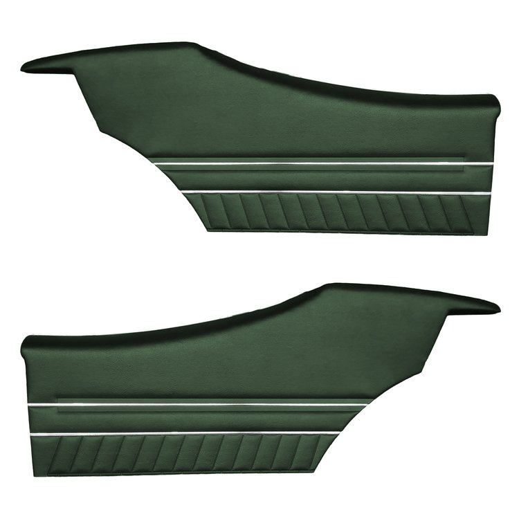 DO70GG00048460G-PA 70 GTO/LEMANS HARDTOP CPE REAR PANEL ASSEMBLY - METALLICGREEN