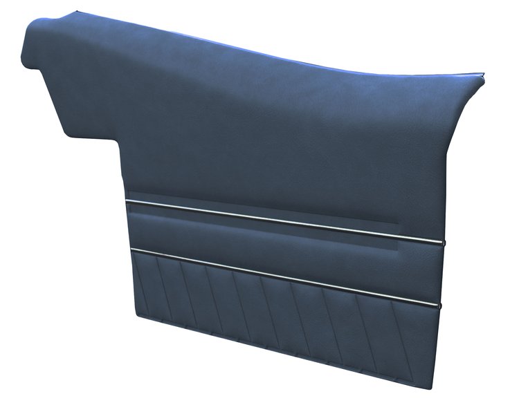 DO70GG00056342G 70 GTO/LEMANS CONVERTIBLE REAR PANELS - METALLIC BLUE