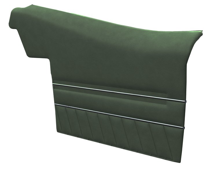 DO70GG00056460G 70 GTO/LEMANS CONVERTIBLE REAR PANELS - METALLIC GREEN