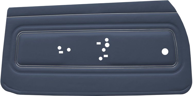 DO71GG00012380G-PA 71 GTO/LEMANS FRONT DOOR ASSEMBLY - BLUE
