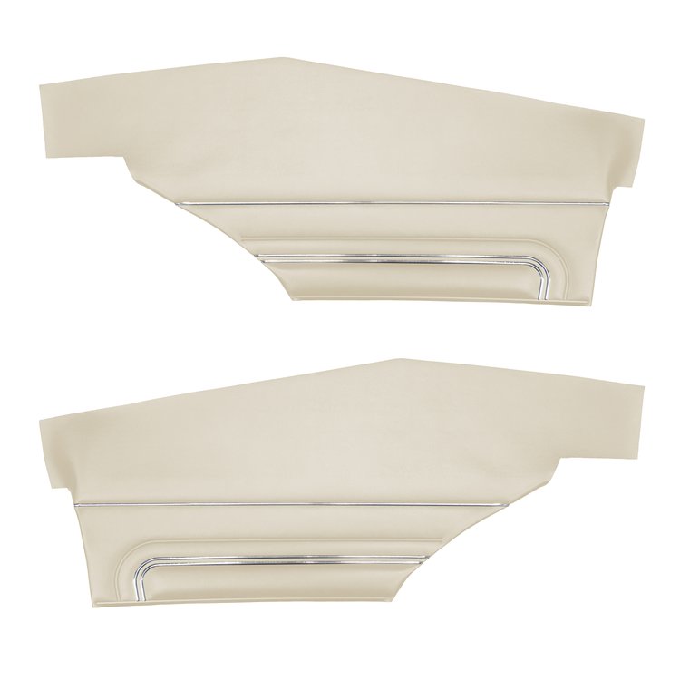 DO71GG00048202G 71 GTO/LEMANS HARDTOP COUPE REAR PANELS - PEARL WHITE