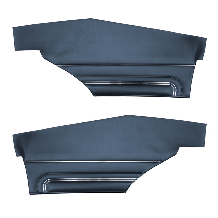 DO71GG00048380G 71 GTO/LEMANS HARDTOP COUPE REAR PANELS - BLUE