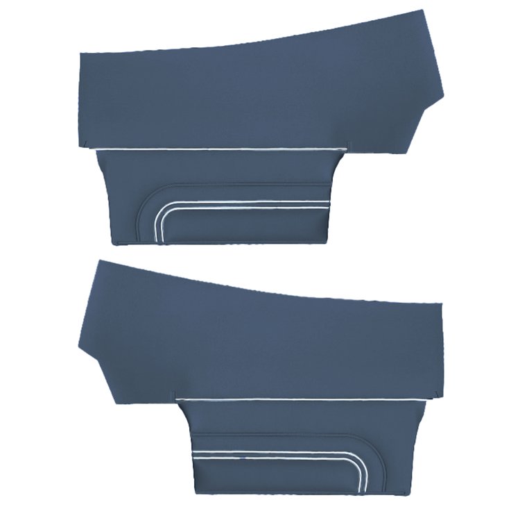 DO71GG00056380G 71 GTO/LEMANS CONVERTIBLE REAR PANELS - BLUE