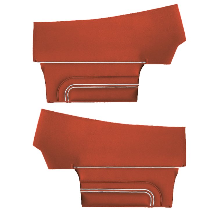 DO71GG00056657G 71 GTO/LEMANS CONVERTIBLE REAR PANELS - SIENNA
