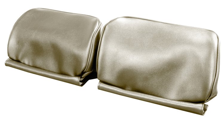 HC66GA00N14239G 66/67 GM A-BODY NON-ORIGINAL BKT HEADREST COVERS - MT PARCH