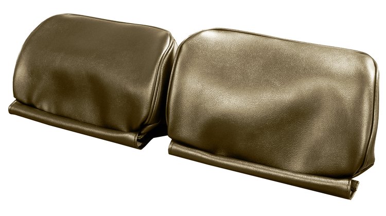 HC66GA00N14651G 67 GM A-BODY NON-ORIGINAL BKT HEADREST COVERS - GOLD
