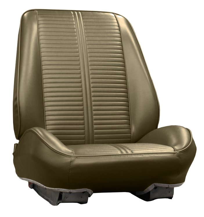 RS66GG00010631G 66 GTO/LEMANS BUCKETS - RALLYE BKT SEATS - MET BRONZE