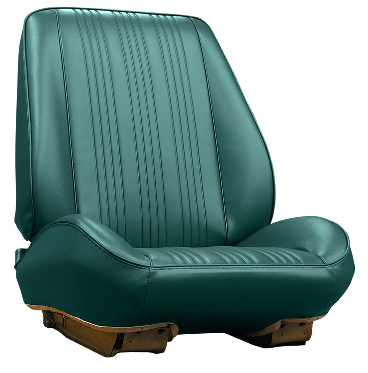RS67GG00010448G 67 GTO/LEMANS BUCKETS - RALLYE BKT SEATS - DK MET TURQ