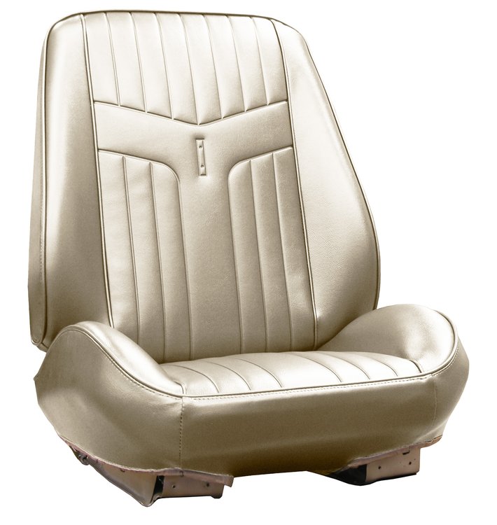 RS69GG00010239G 69 GTO/LEMANS BUCKETS RALLYE BUCKET SEATS- MET PARCH