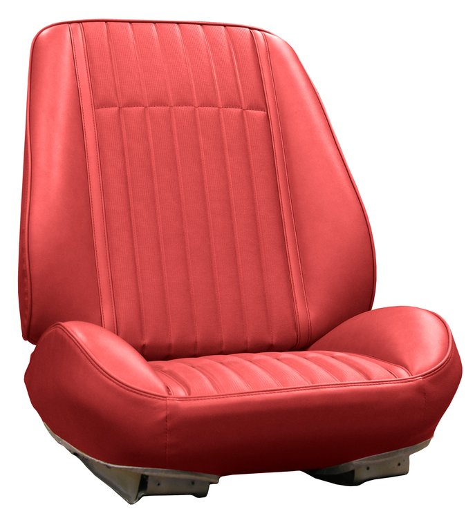 RS70GG00010513G 70 GTO/LEMANS BUCKETS RALLYE BUCKET SEATS - RED