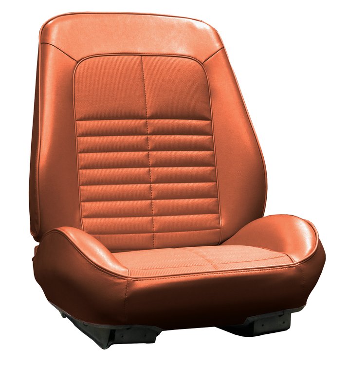 RS71GG00010657G 71 GTO/LEMANS BUCKETS RALLYE BUCKET SEATS - SIENNA
