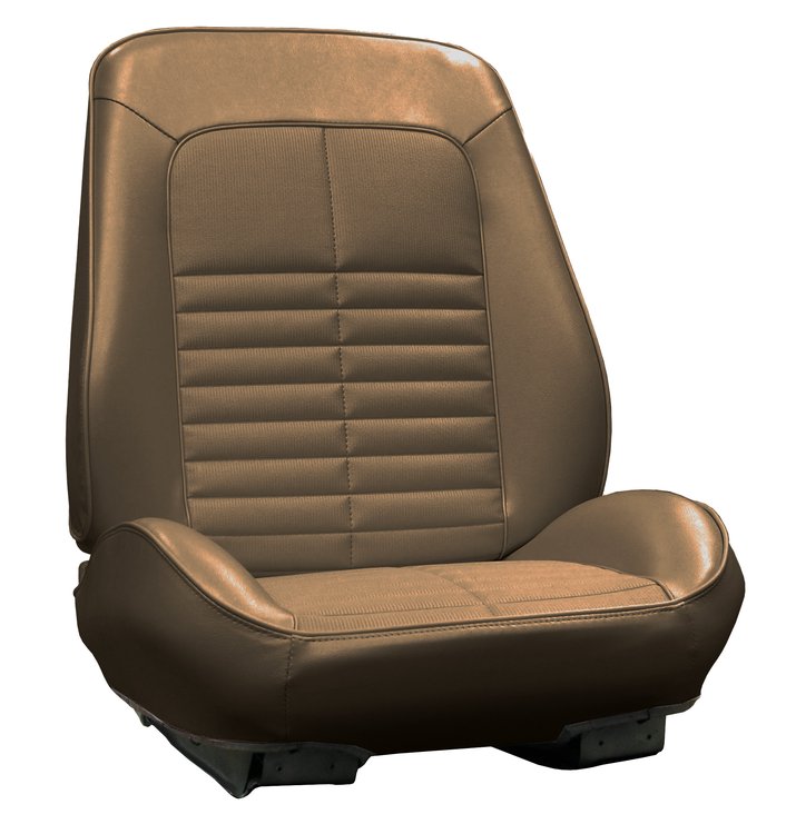 RS71GG00010690G 71 GTO/LEMANS BUCKETS RALLYE BUCKET SEATS - SADDLE
