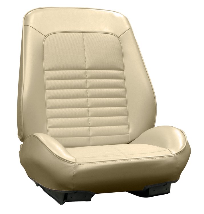 RS71GG00010697G 71 GTO/LEMANS BUCKETS RALLYE BKT SEATS - SANDALWOOD