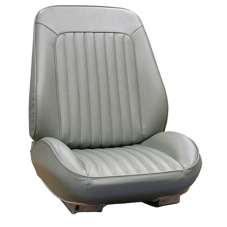 RS72GG00010138G 72 GTO/LEMANS BUCKETS RALLYE BUCKET SEATS - PEWTER