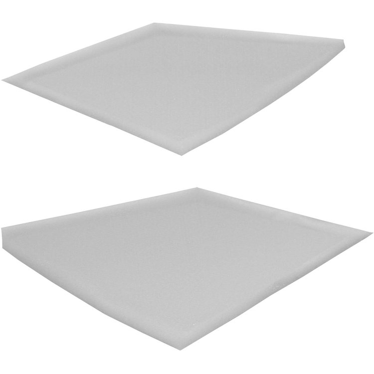 SB65GG02P 65 GTO/LEMANS SAIL PANEL BOARD PERFORATED -WHITE