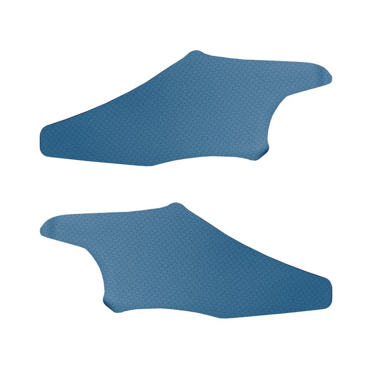 SB68GG11P 68 GTO/LEMANS SAIL PANEL BOARD PERFORATED-MED BLUE