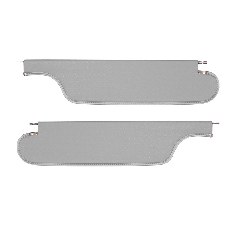 SV64GG48RS-PA 64/65 GTO/LEMANS HTP COUPE SUN VISOR 2-PIN- REC. STAR- SILVER
