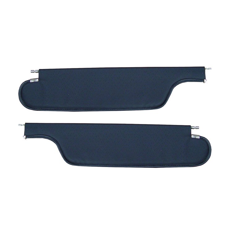 SV65GG01P-PA 65 GTO/LEMANS HTP COUPE SUNVISOR 2-PIN - PERF BLACK