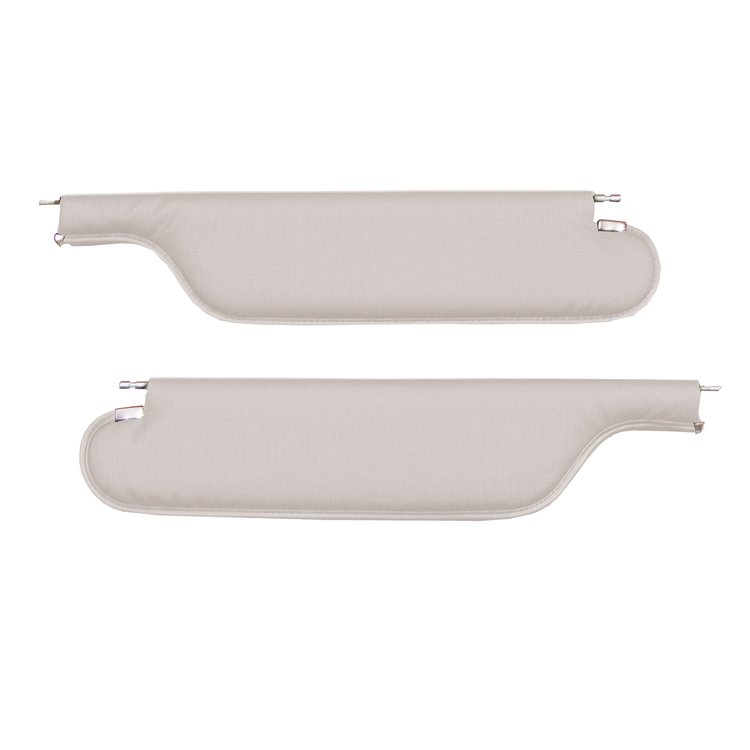 SV66GG02B-PA 66/67 TEMPEST SPORTS COUPE SUNVISOR 2-PIN - BSKTWV WHITE