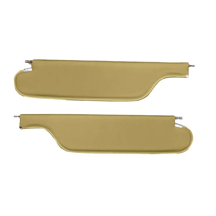 SV66GG133P-PA 66/67 GTO/LEMANS HTP COUPE SUNVISOR 2-PIN DK GO FINE DIAM