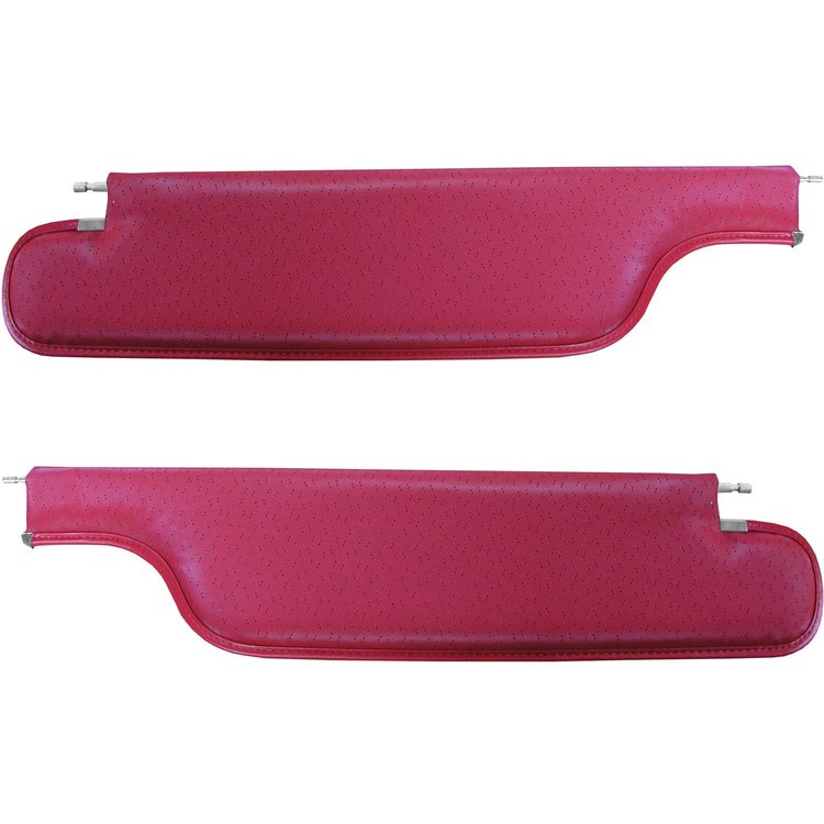 SV69GG103P-PA 69 GTO/LEMANS HTP CPE VISORS 2-PIN - RED FINE DIAMOND