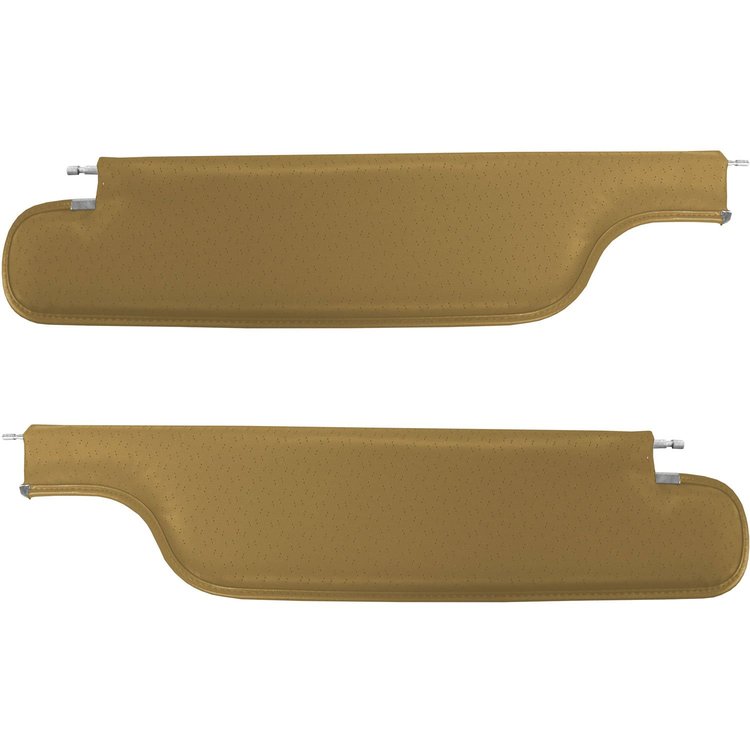SV69GG132P-PA 69 GTO/LEMANS HTP CPE VISORS 2-PIN - GOLD FINE DIAMOND