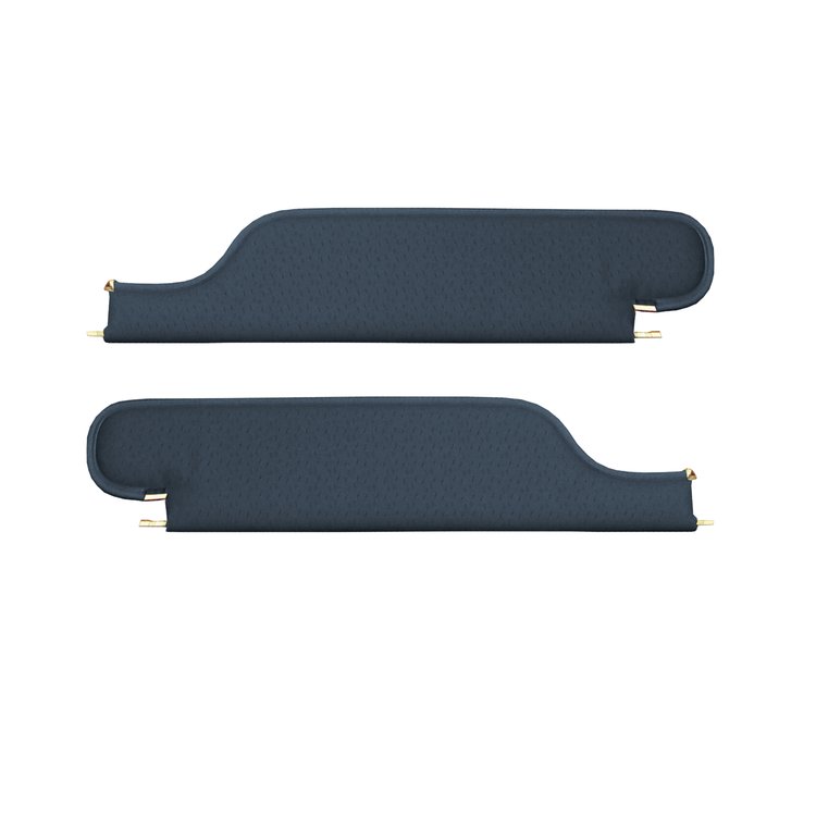 SV70GG07P-PA 70 GTO/LEMANS HTP COUPE SUNVISOR 2-PIN - PERF DK BLUE