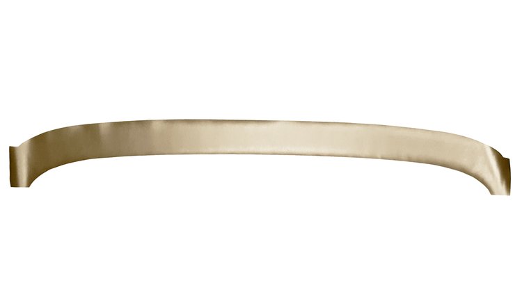 VV68GAHEADER204G 68 GM A CONVERTIBLE WIND SHIELD HEADER VINYL MET PARCH.
