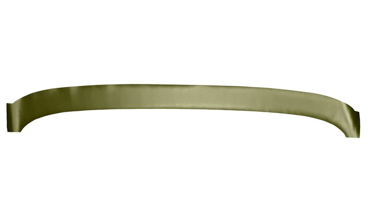 VV68GAHEADER645G 68/72 GM A CONV. WINDSHIELD HEADER VINYL - WILLOW GOLD