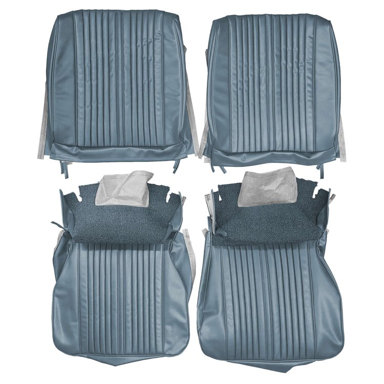 AA65GUD0010325G 65 CUTLASS/442 BUCKETS - METALLIC BLUE