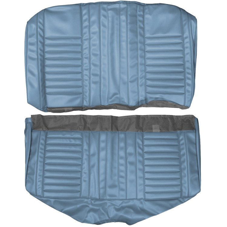 AA67GUD0048310G 67 CUTLASS SUPREME/442 HOLIDAY COUPE REAR BENCH - MET. BLUE