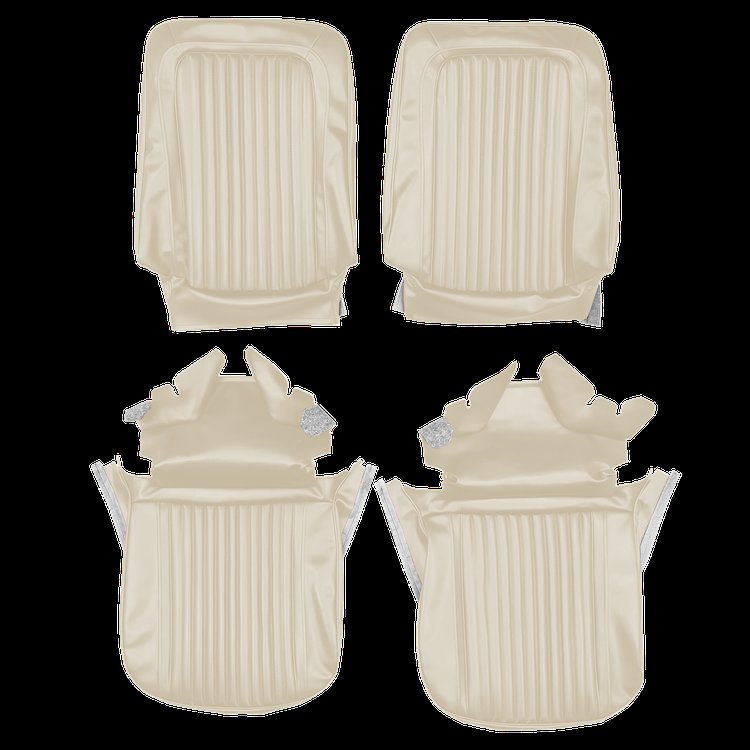 AA68GUD0010204G 68 CUTLASS SUPREME BUCKETS - METALLIC PARCHMENT