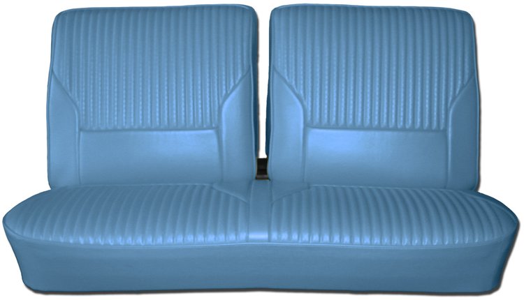 AA68GUS0020332G 68 CUTLASS/442 SPLIT BENCH LIGHT METALLIC BLUE