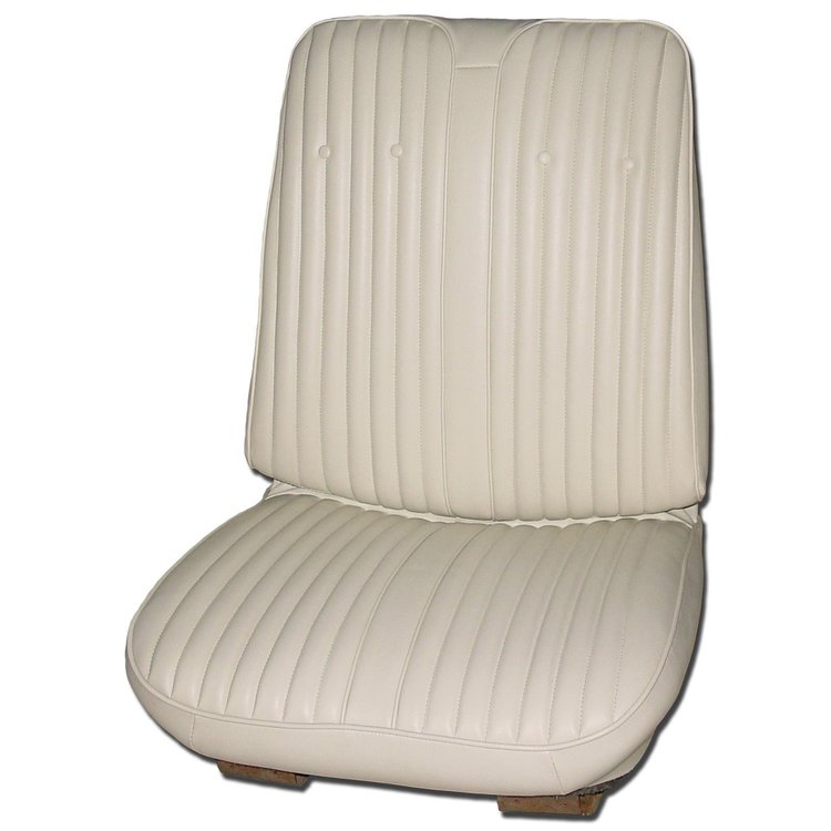 AA69GUD0010235G 69 CUTLASS SUPREME BUCKETS - PARCHMENT