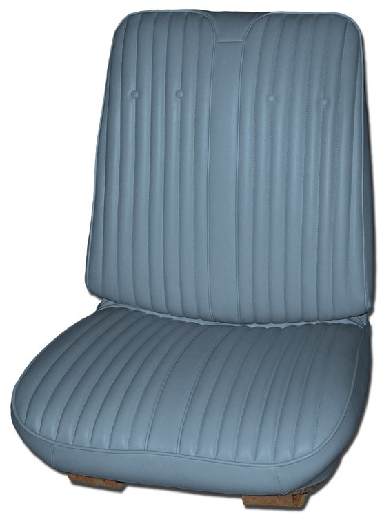 AA69GUD0010325G 69 CUTLASS SUPREME BUCKETS - METALLIC BLUE