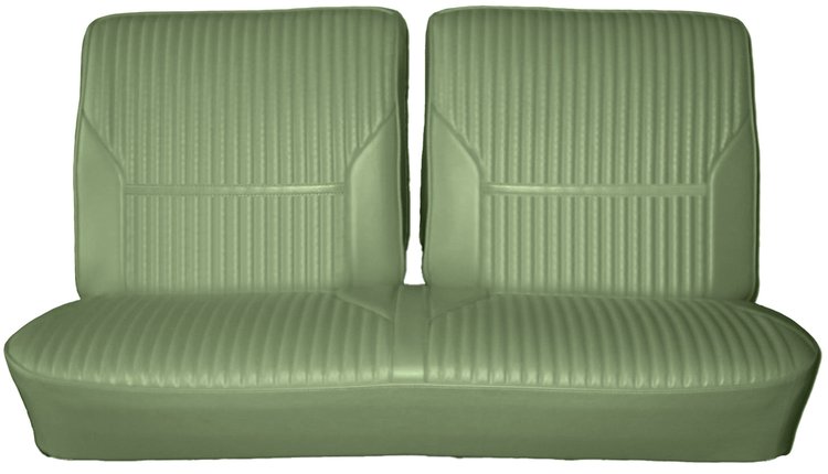 AA69GUS0020432G 69 CUTLASS S/442 SPLIT BENCH LIGHT METALLIC GREEN