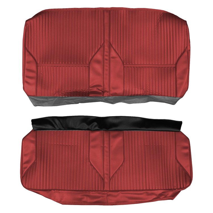 AA69GUS0047511G 69 CUTLASS S/442 COUPE REAR BENCH - RED
