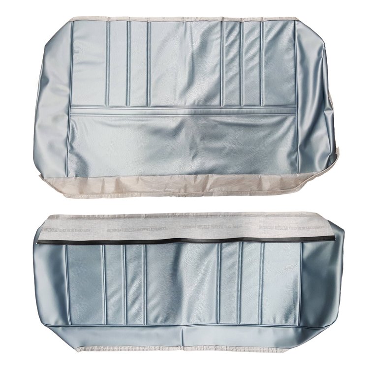 AA70GU00088310G 70 F-85 SPORTS COUPE REAR BENCH - LIGHT METALLIC BLUE