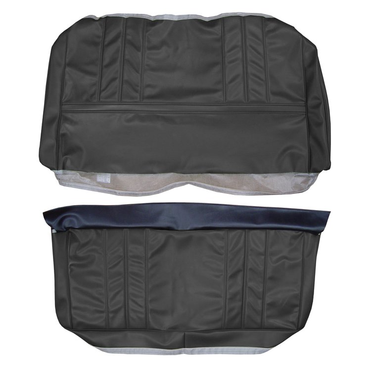 AA71GU00080100G 71 CUTLASS HARDTOP COUPE REAR BENCH - BLACK