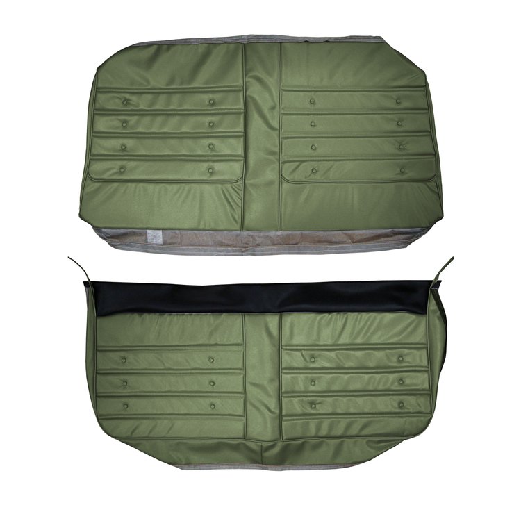 AA71GUS0048415G 71 CUTLASS S/442 HARDTOP COUPE REAR BENCH - JADE GREEN