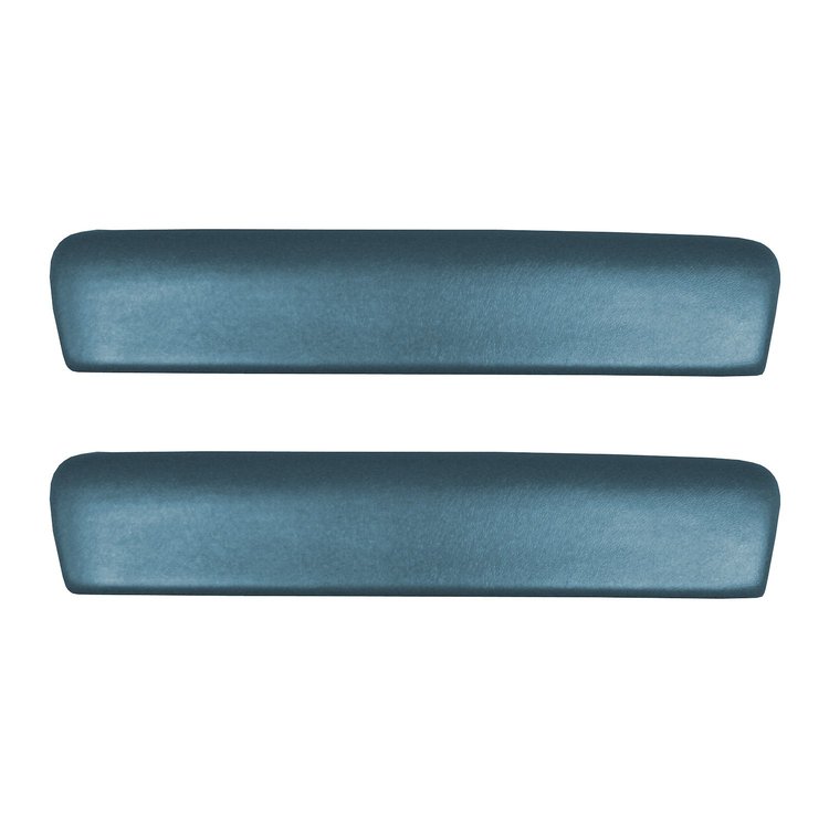 AP64GA-FRT325G 64 GM A-BODY FRONT 11 ARMREST PADS - METALLIC BLUE SEVILLE