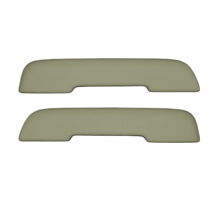 AP68GA-FRT645G 68/72 GM A-BODY FRONT ARMREST PADS - WILLOW GOLD MADRID